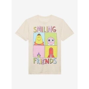 Smiling Friends Character Grid Girls T-Shirt